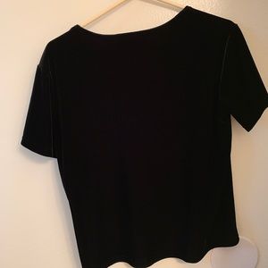 LIMITED EDITION Two piece velvet skirt and shirt